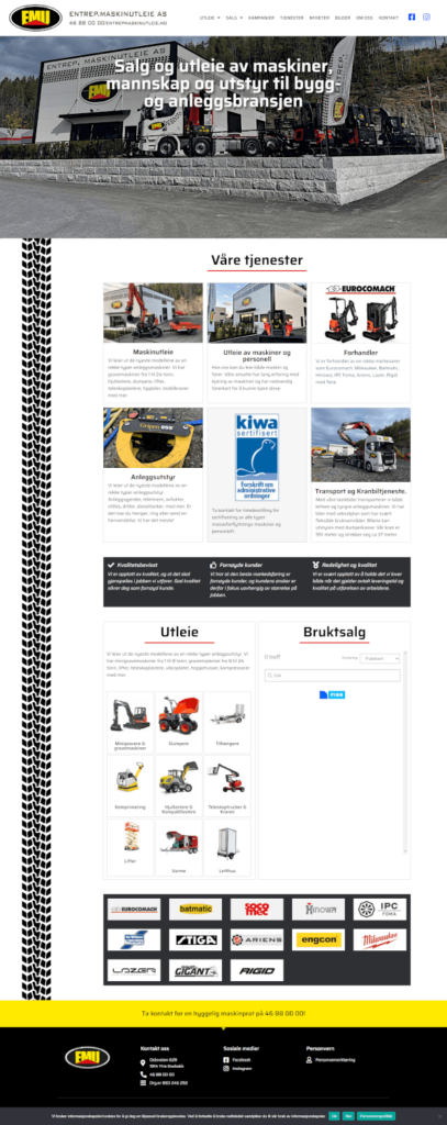 Referanseprosjekt - EntrepMaskinutleie