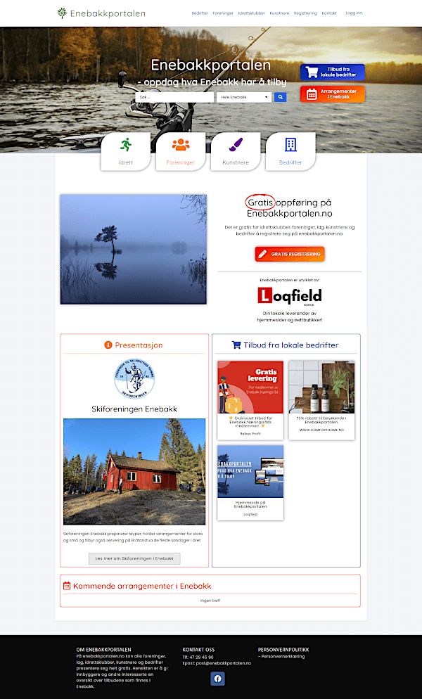 Referanseprosjekt - Enebakkportalen